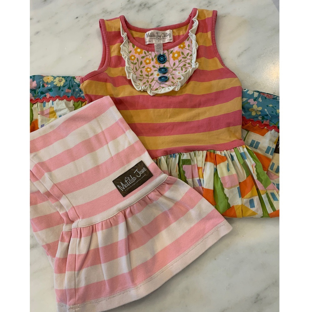 Matilda Jane Butterfly House Dress and Ruffles 6